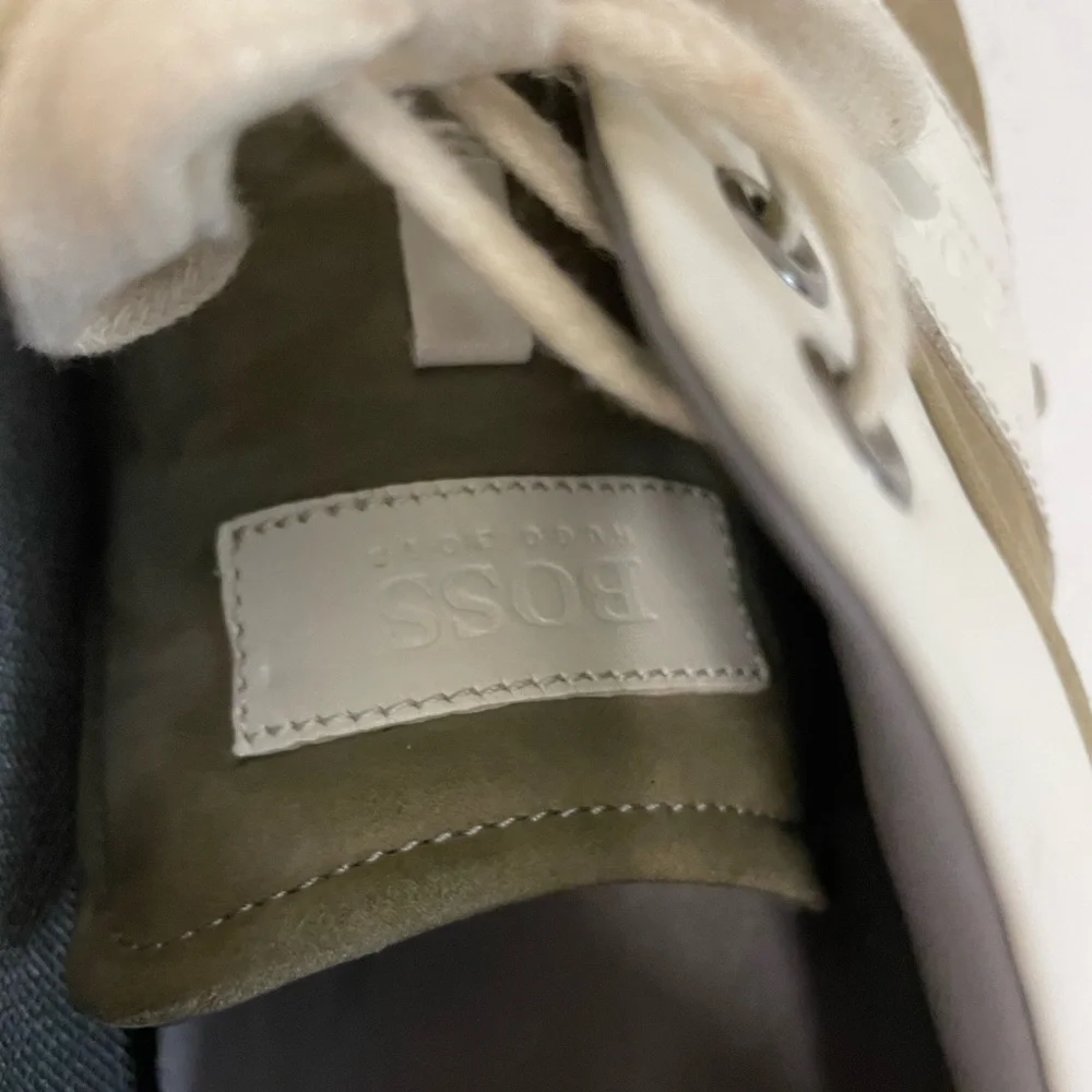 HUGO‎ BOSS Two Tone Leather Trainers / Sneakers Size 46 US 13